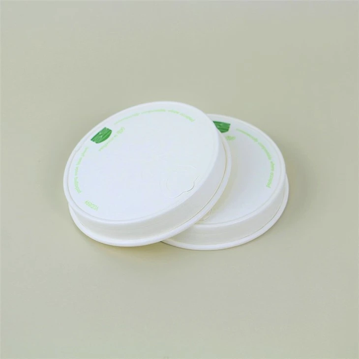Compostable PLA Paper Lids