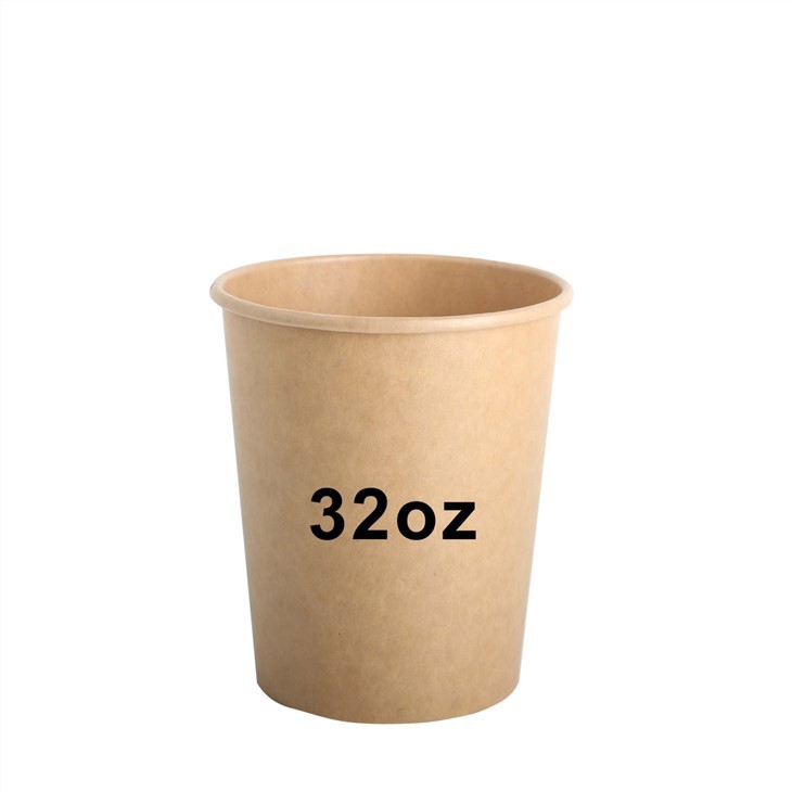 Disposable Kraft Paper Ice Cream Cups